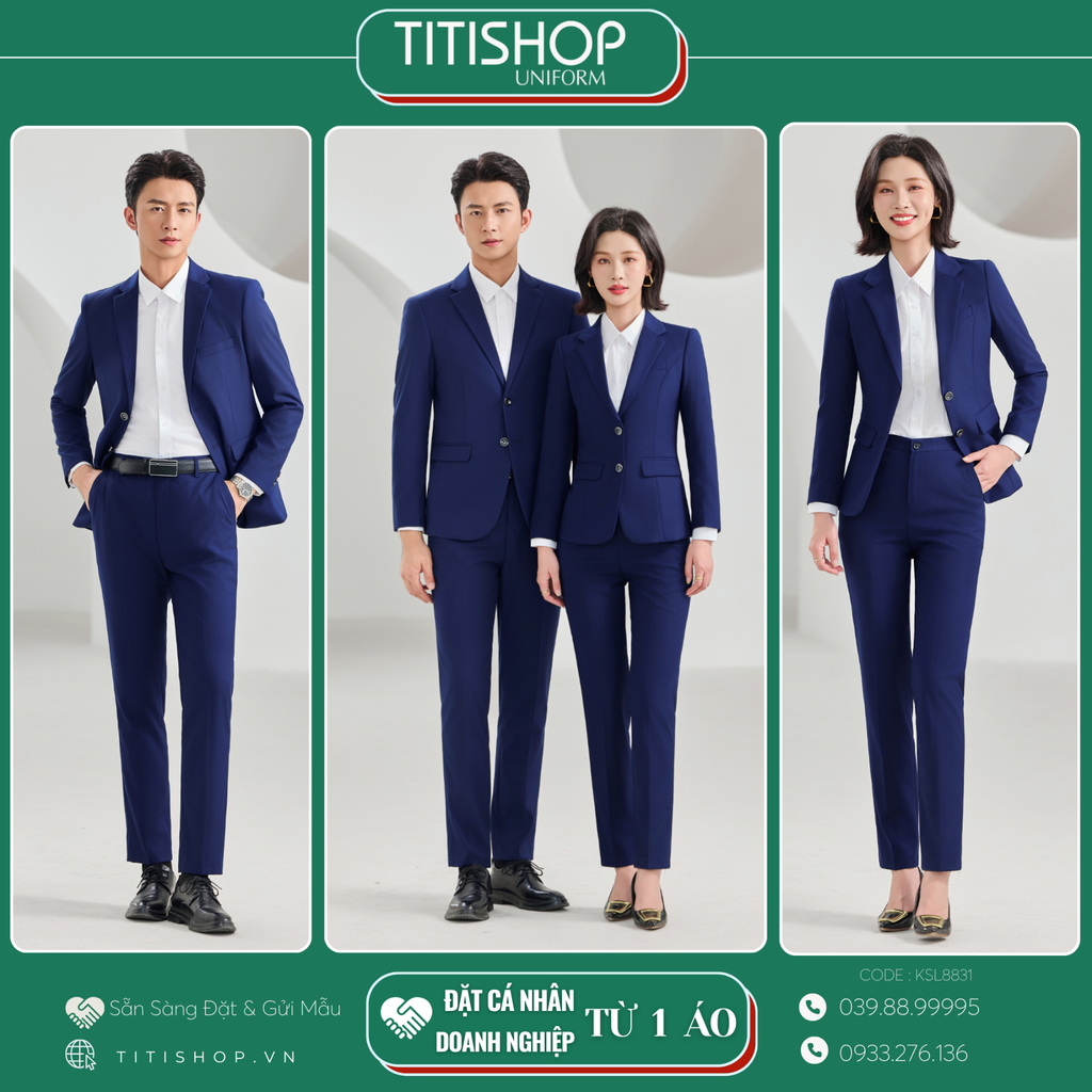 Đồng Phục Veston TITISHOP May Sẵn