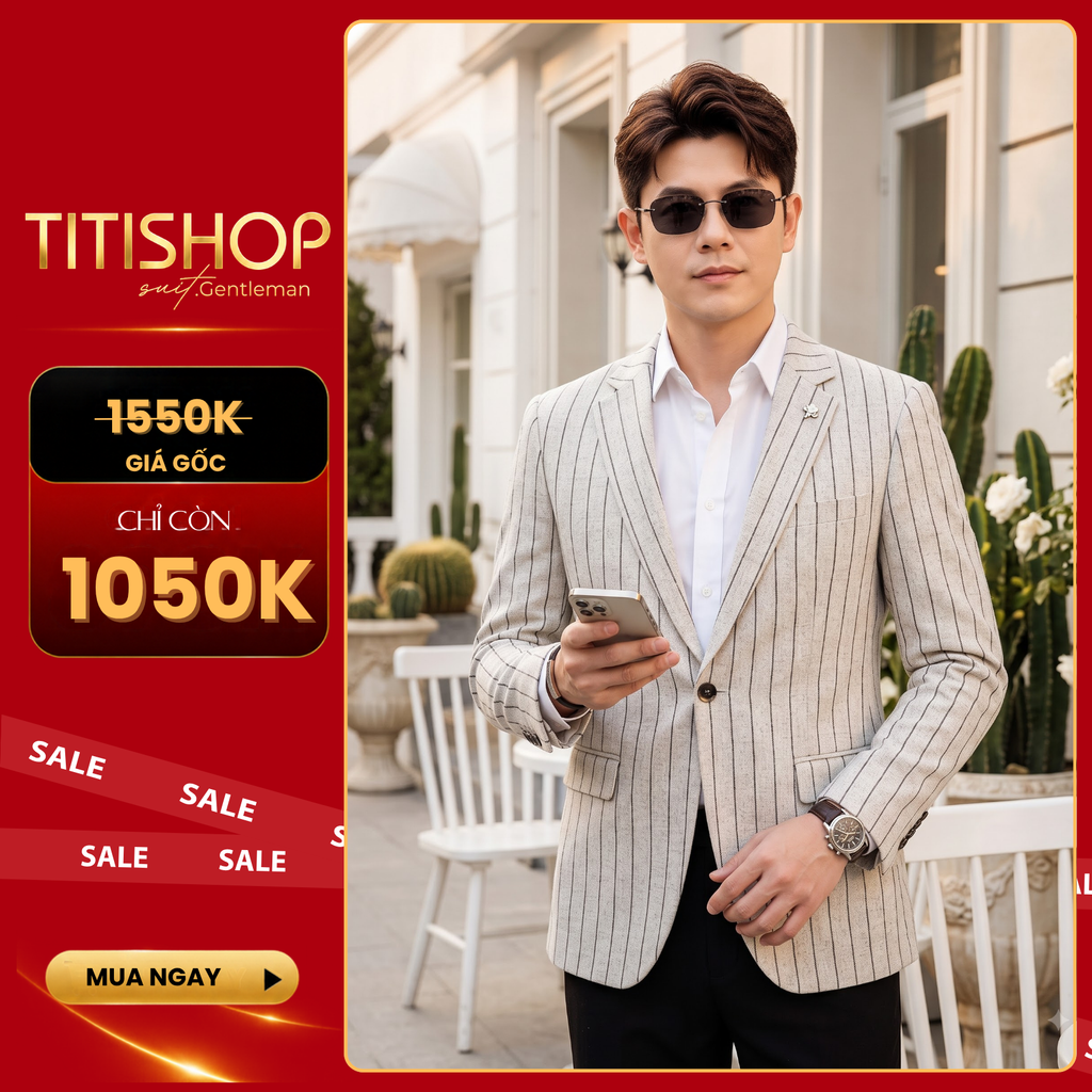 Áo Vest Nam TITISHOP AVN Ưu đãi - 040