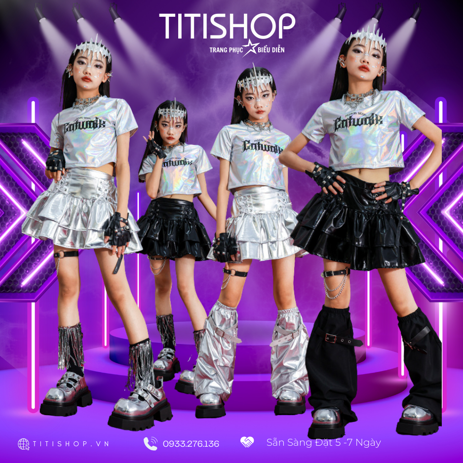 Sét Biểu Diễn Bé Gái Titishop ( Đặt 5-7 Ngày )