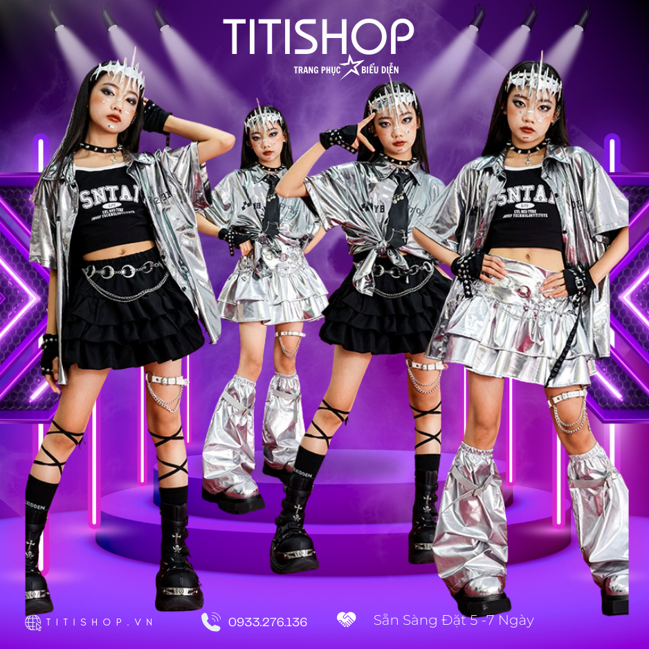 Sét Biểu Diễn Bé Gái Titishop ( Đặt 5-7 Ngày )