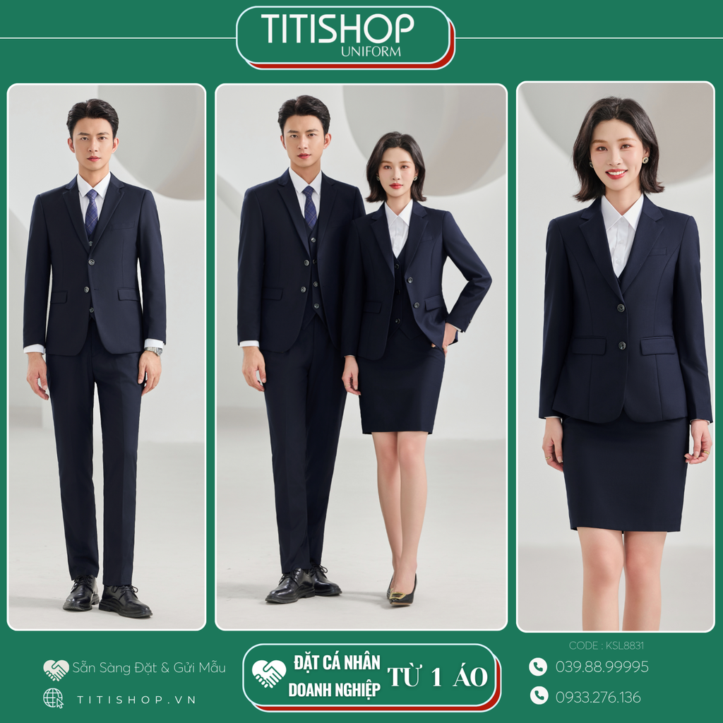 Đồng Phục Veston TITISHOP May Sẵn