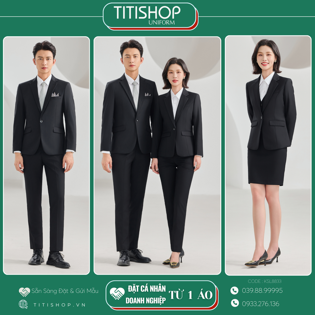 Đồng Phục Veston TITISHOP May Sẵn