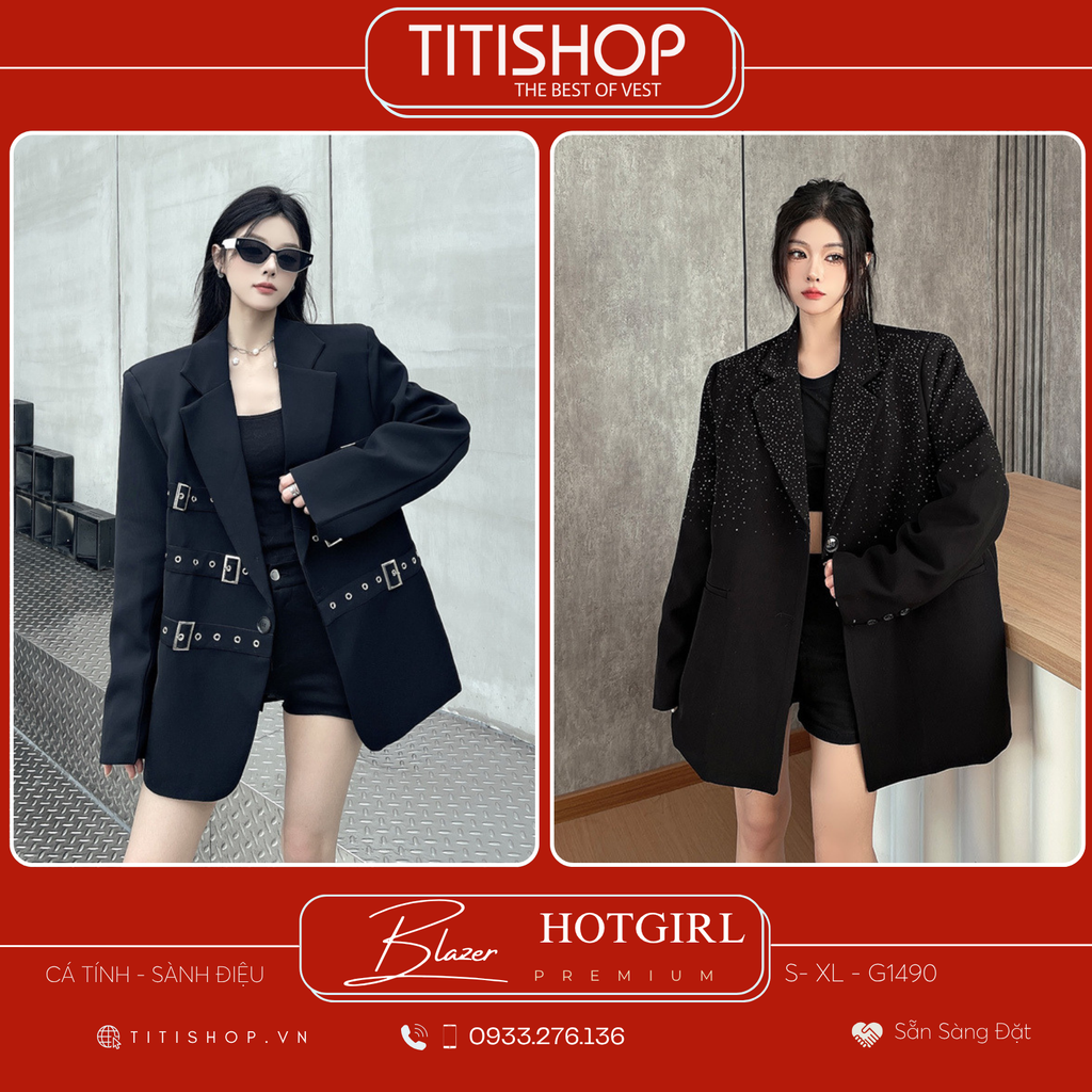 Áo Blazer Hotgirl  (S-XL)