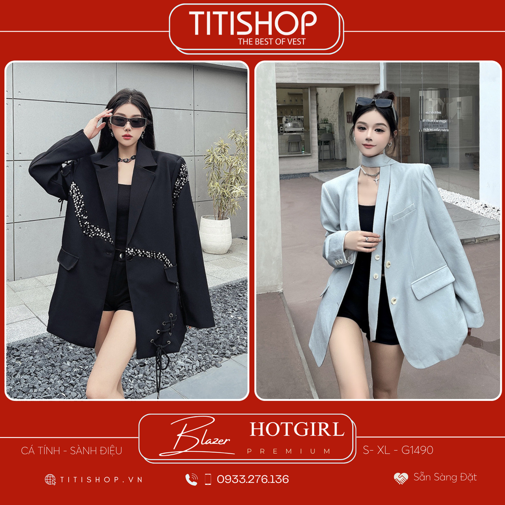 Áo Blazer Hotgirl  (S-XL)