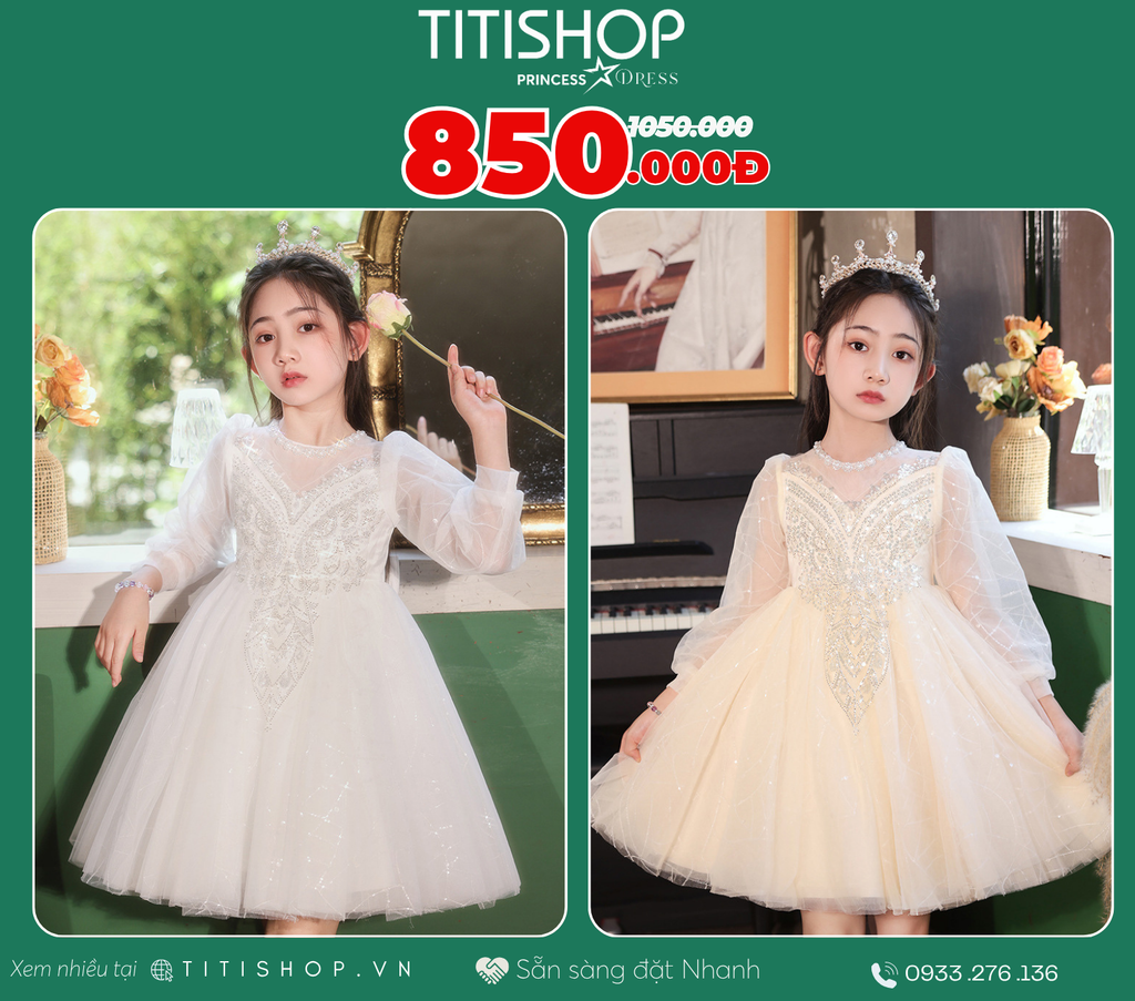 Đầm Công Chúa Titishop Tiết Kiệm