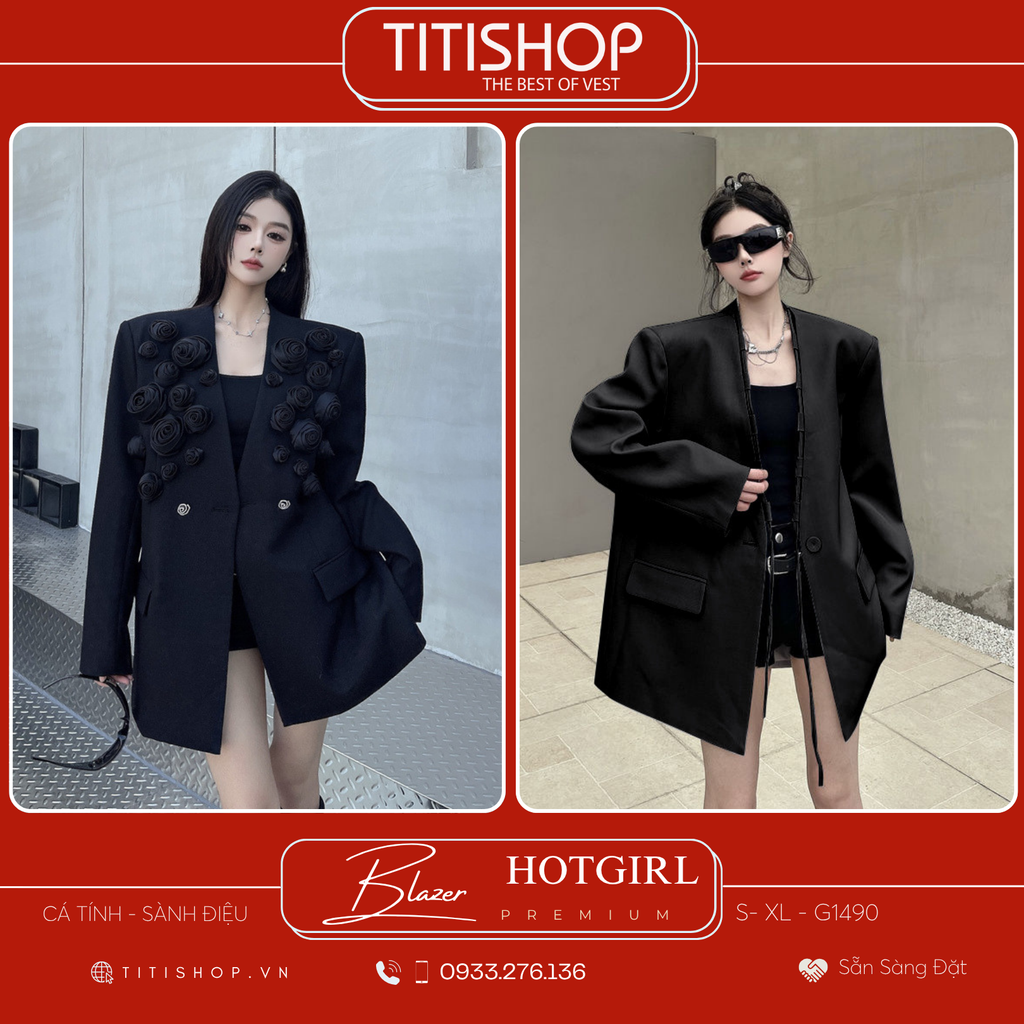 Áo Blazer Hotgirl  (S-XL)