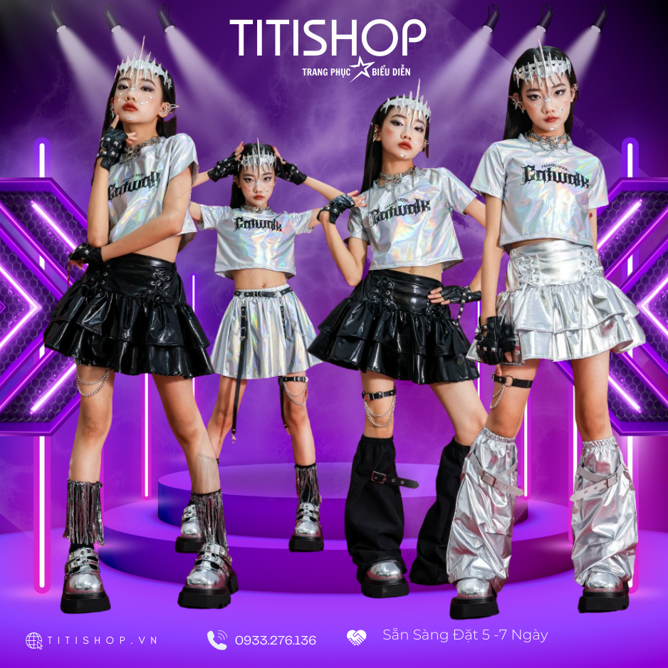 Sét Biểu Diễn Bé Gái Titishop ( Đặt 5-7 Ngày )