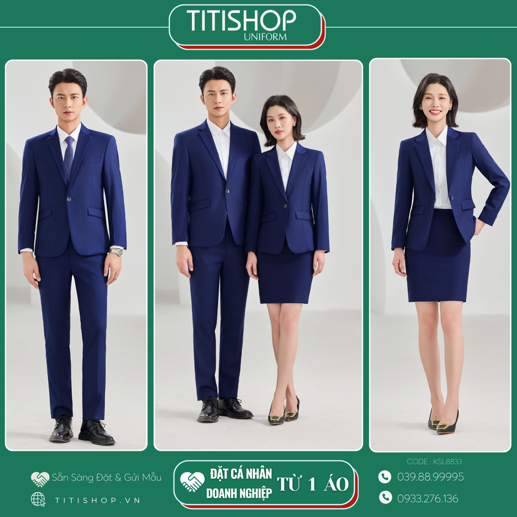 Đồng Phục Veston TITISHOP May Sẵn
