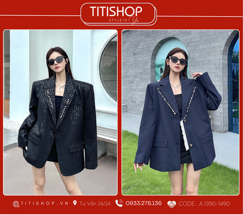 Áo Blazer Dáng Rộng TITISHOP  (S-XL)