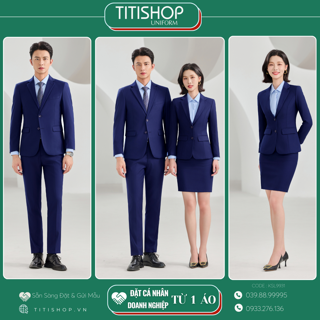 Đồng Phục Veston TITISHOP May Sẵn