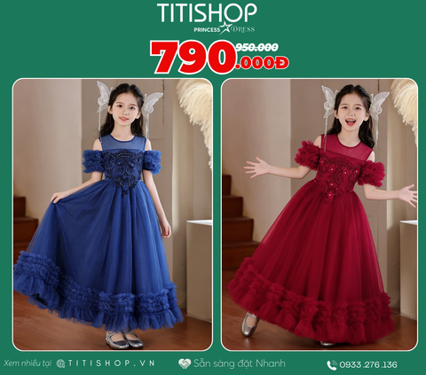 Đầm Công Chúa Titishop Tiết Kiệm