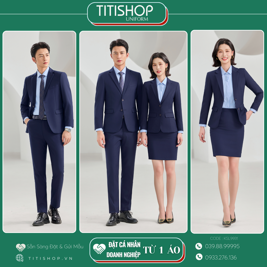 Đồng Phục Veston TITISHOP May Sẵn