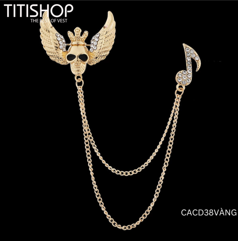 Cài Áo Vest Nam TITISHOP CACD38