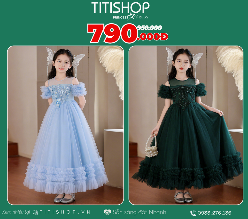 Đầm Công Chúa Titishop Tiết Kiệm