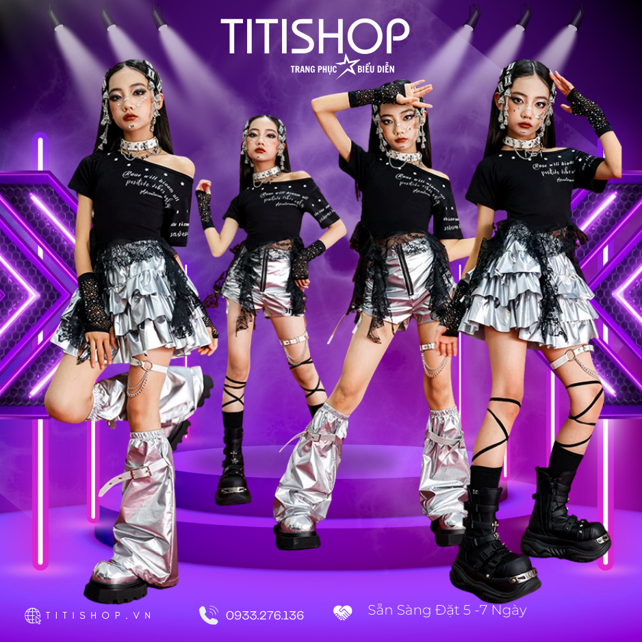 Sét Biểu Diễn Bé Gái Titishop ( Đặt 5-7 Ngày )