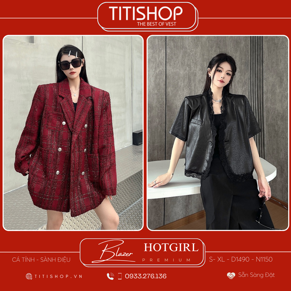 Áo Blazer Hotgirl  (S-XL)