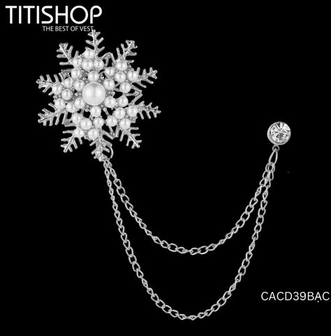 Cài Áo Vest Nam TITISHOP CACD39