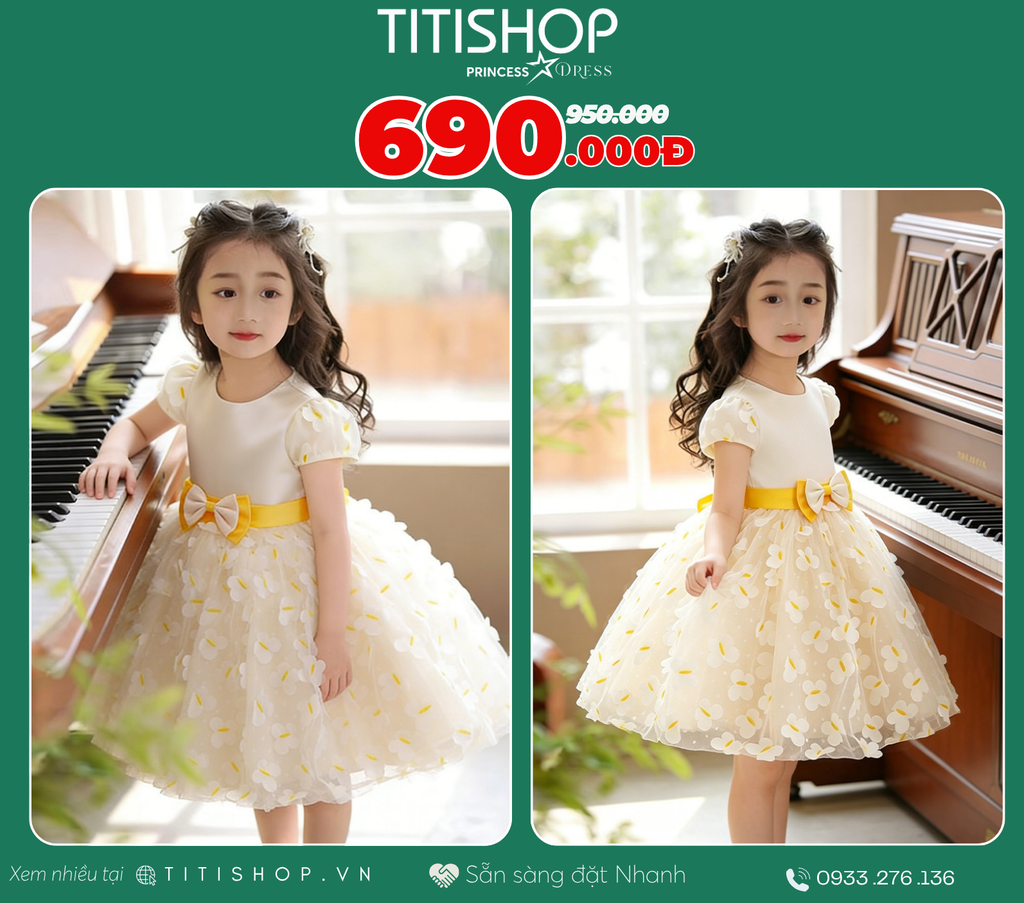 Đầm Công Chúa Titishop Tiết Kiệm