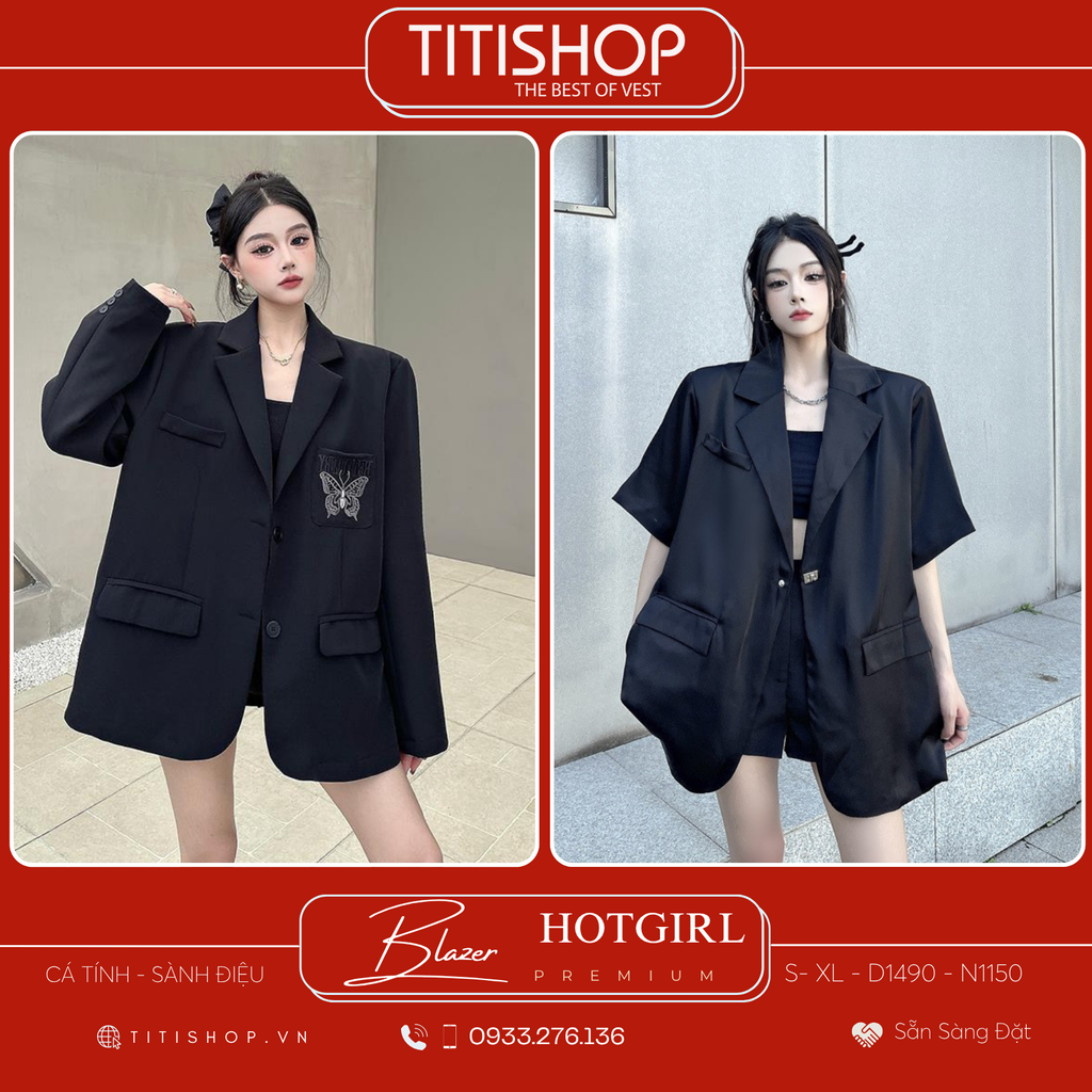 Áo Blazer Hotgirl  (S-XL)