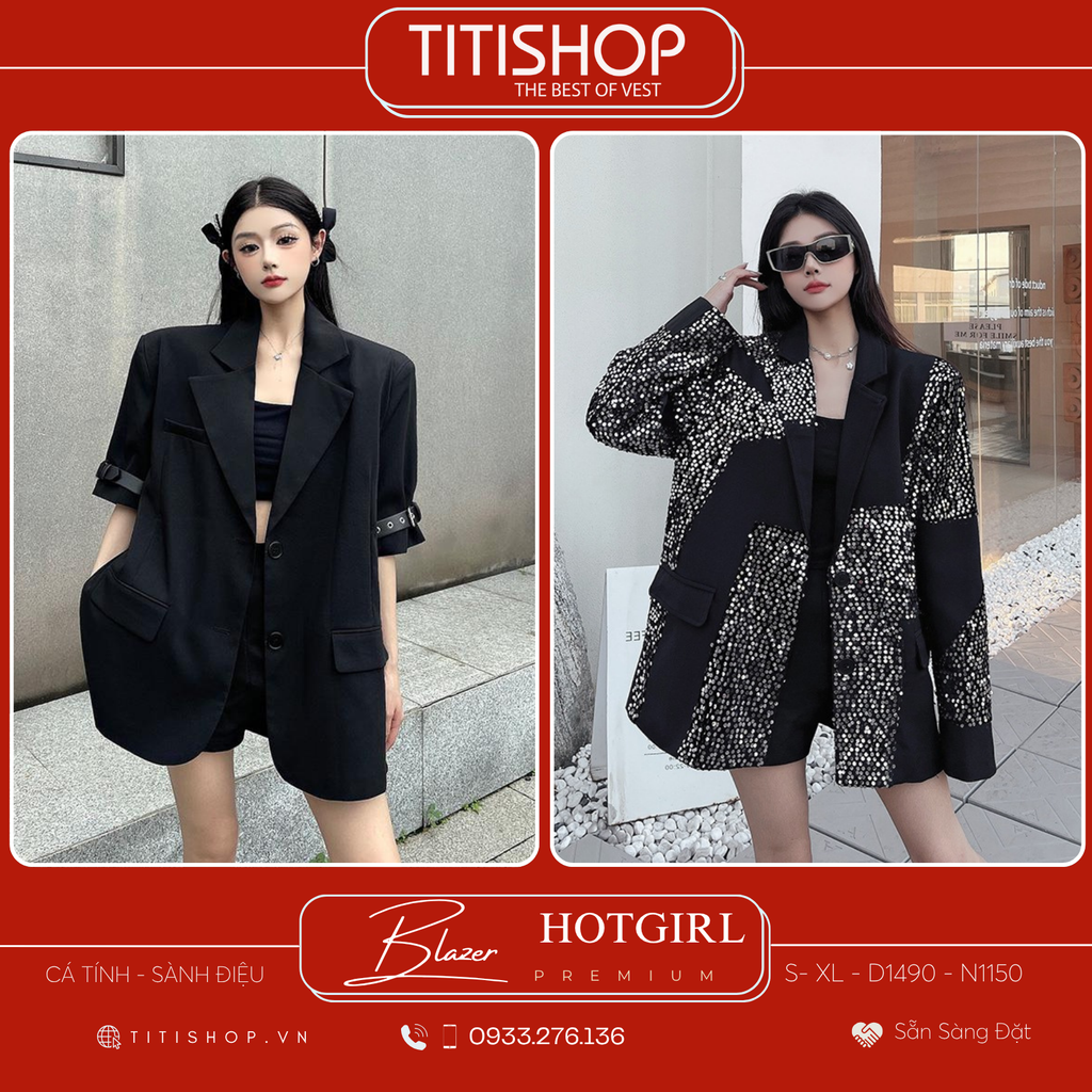 Áo Blazer Hotgirl  (S-XL)