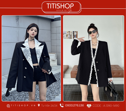 Áo Blazer Dáng Rộng TITISHOP  (S-XL)