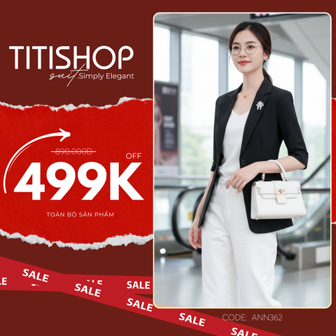 Áo Vest Nữ Titishop ANN362 sọc