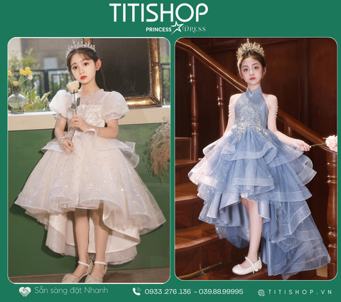 Đầm Công Chúa Đuôi Cá TITISHOP - 027
