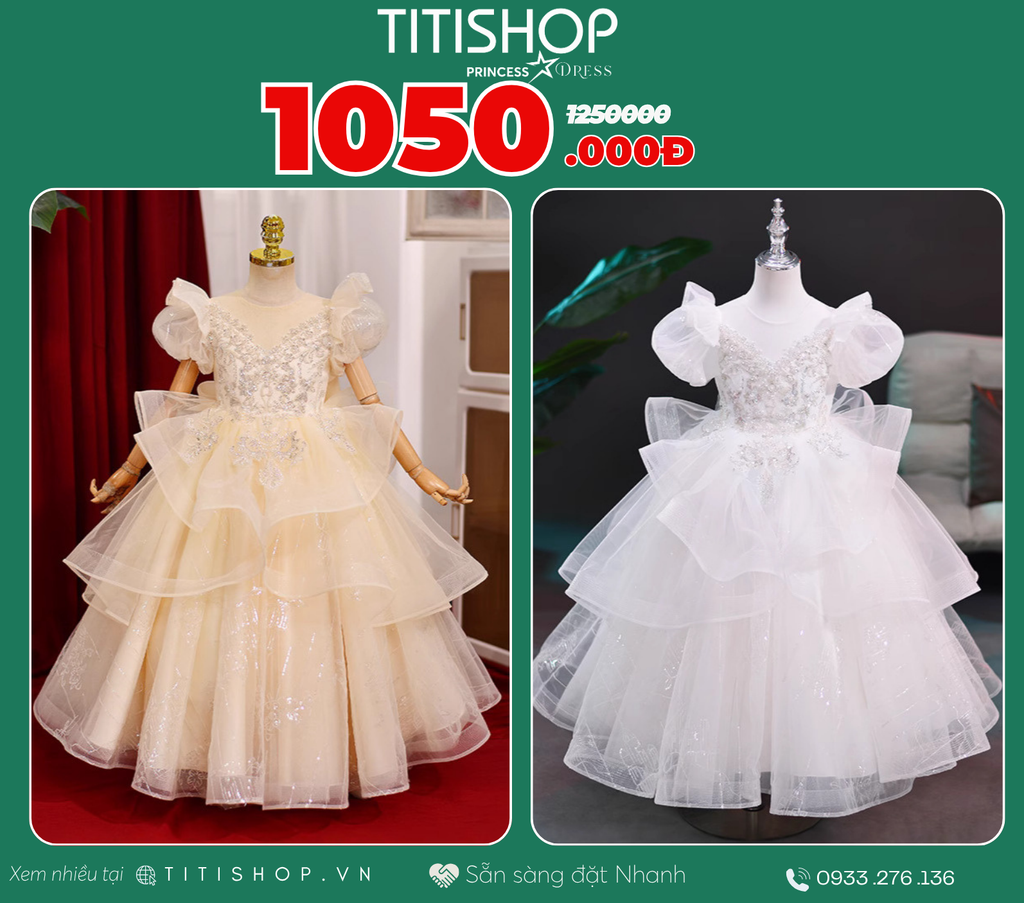 Đầm Công Chúa Titishop Tiết Kiệm