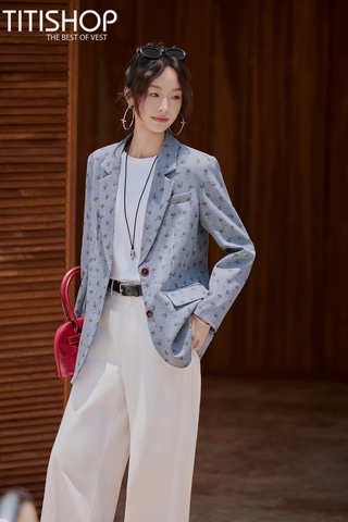 Áo Blazer Nữ Titishop (S-4XL )
