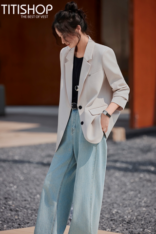 Áo Blazer Nữ Titishop (S-4XL )