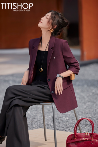 Áo Blazer Nữ Titishop (S-4XL )