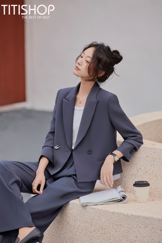 Áo Blazer Nữ Titishop (S-4XL )