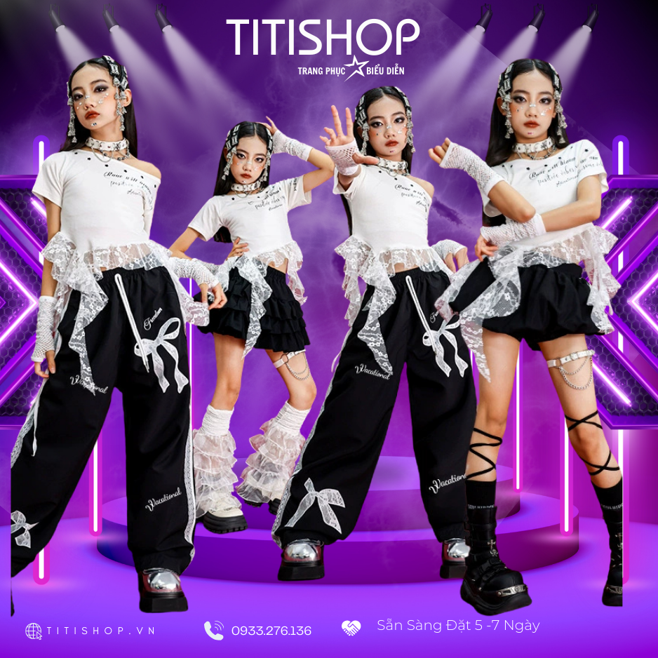 Sét Biểu Diễn Bé Gái Titishop ( Đặt 5-7 Ngày )
