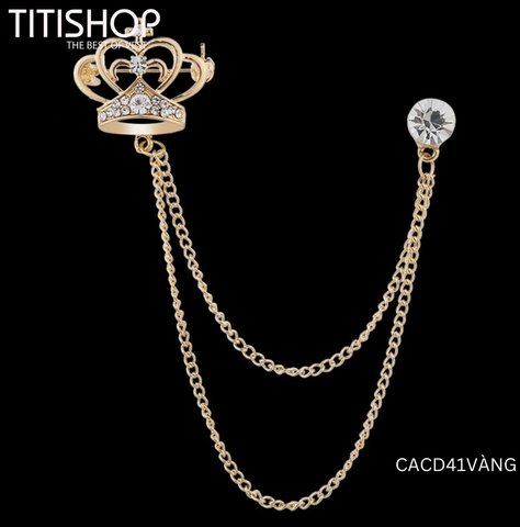 Cài Áo Vest Nam TITISHOP CACD41