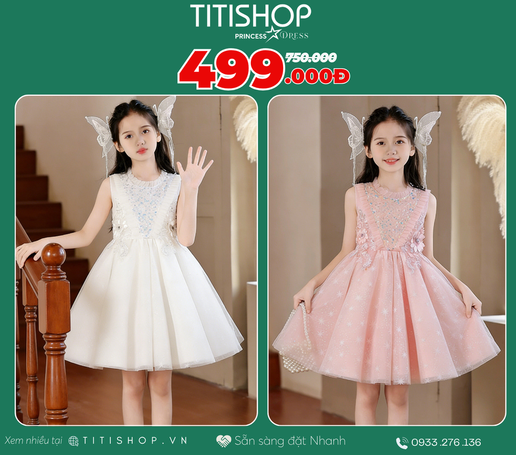 Đầm Công Chúa Titishop Tiết Kiệm