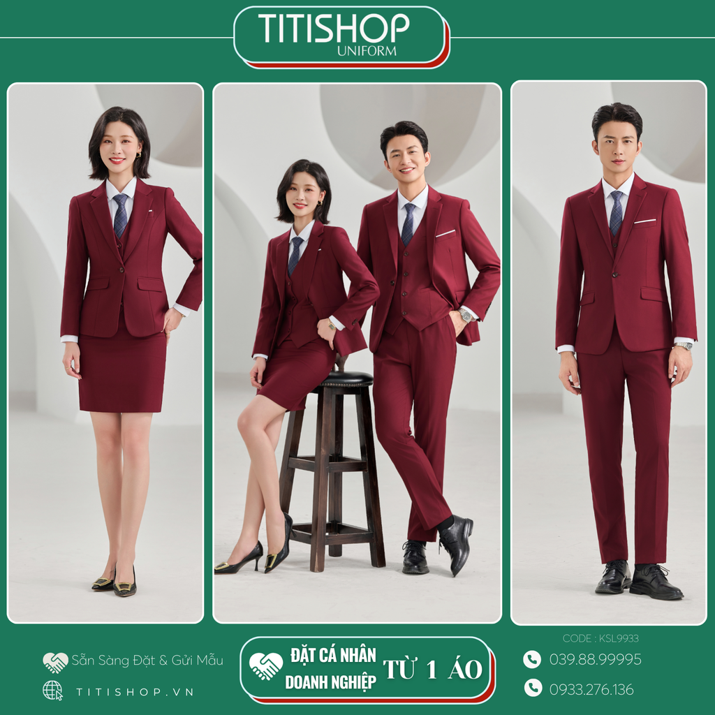 Đồng Phục Veston TITISHOP May Sẵn