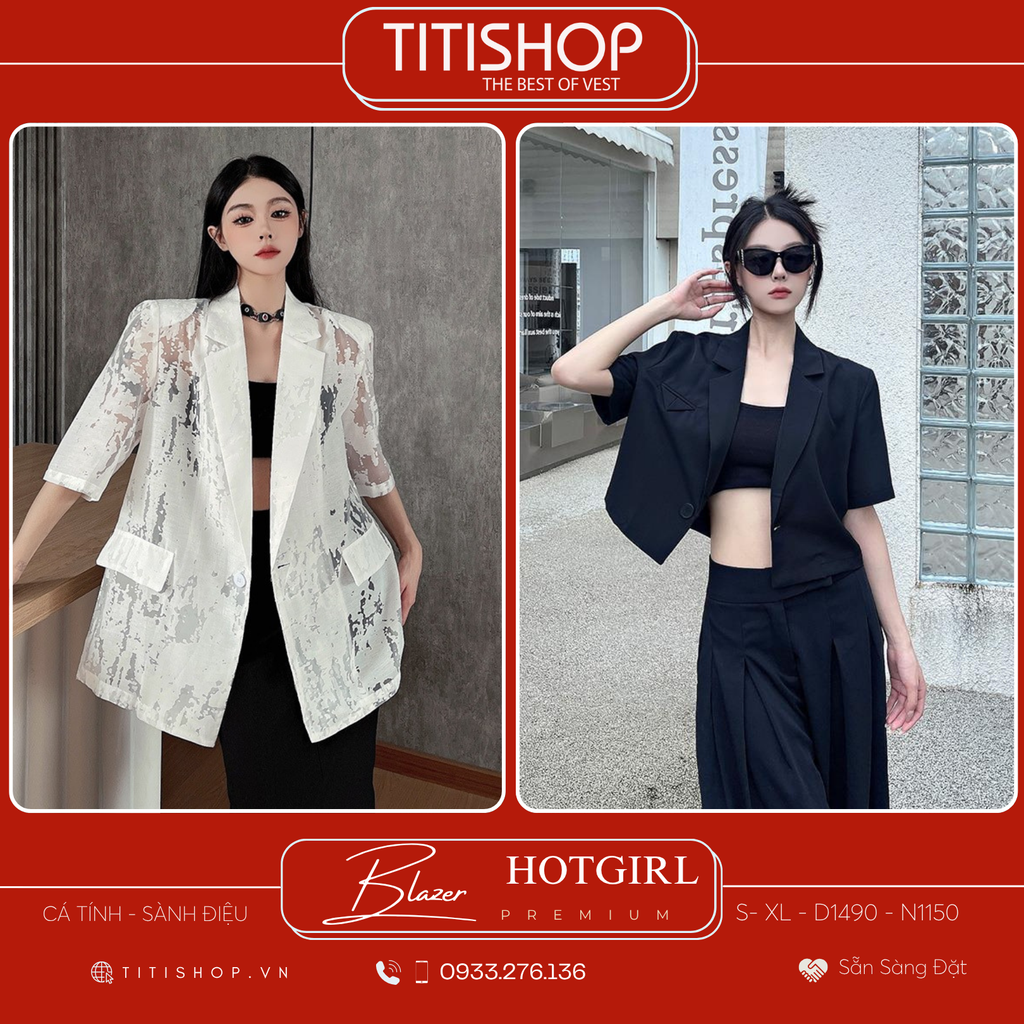 Áo Blazer Hotgirl  (S-XL)