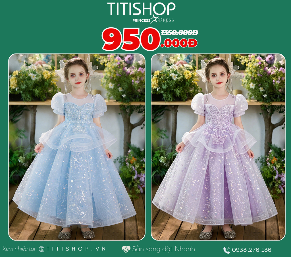 Đầm Công Chúa Titishop Tiết Kiệm