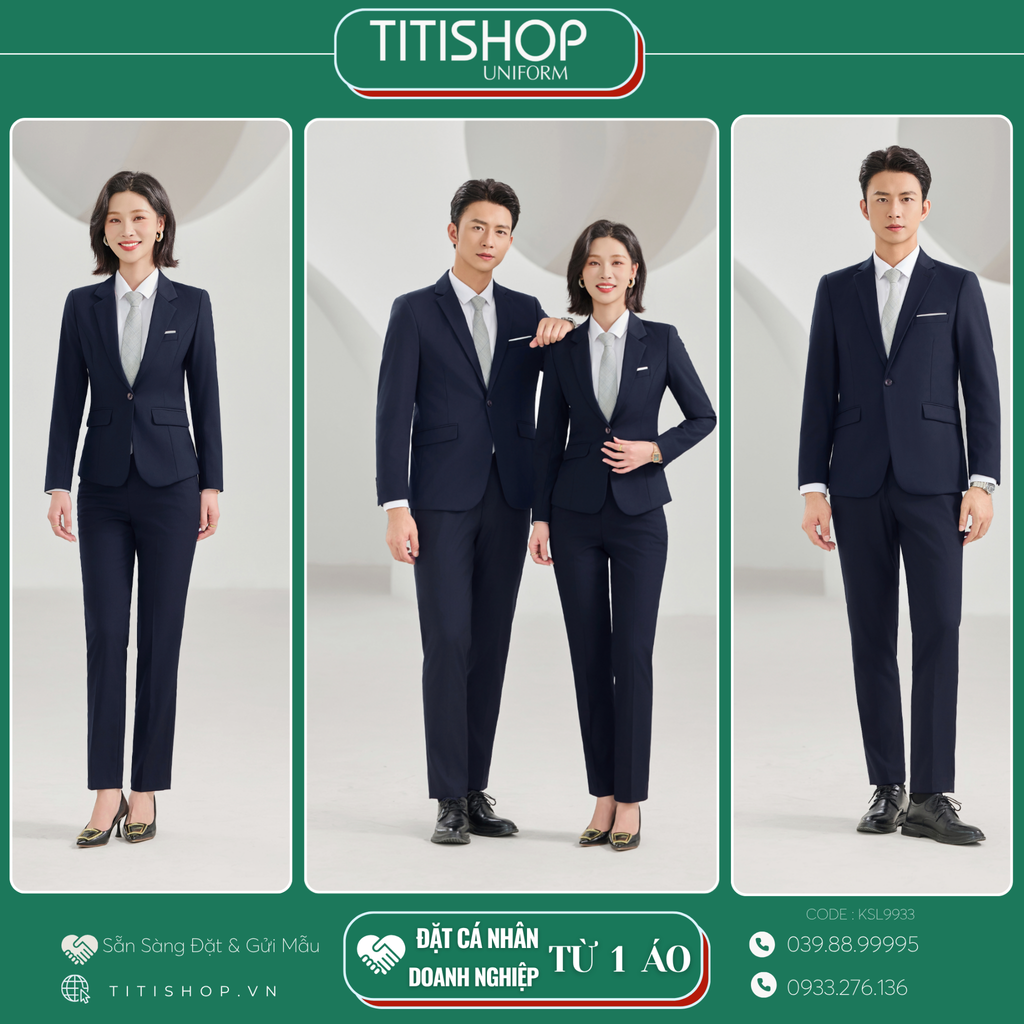 Đồng Phục Veston TITISHOP May Sẵn