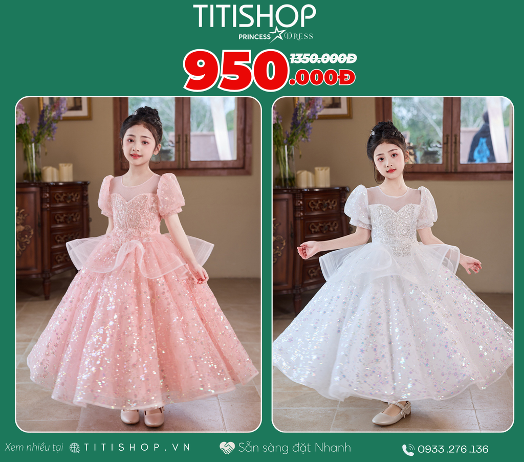 Đầm Công Chúa Titishop Tiết Kiệm