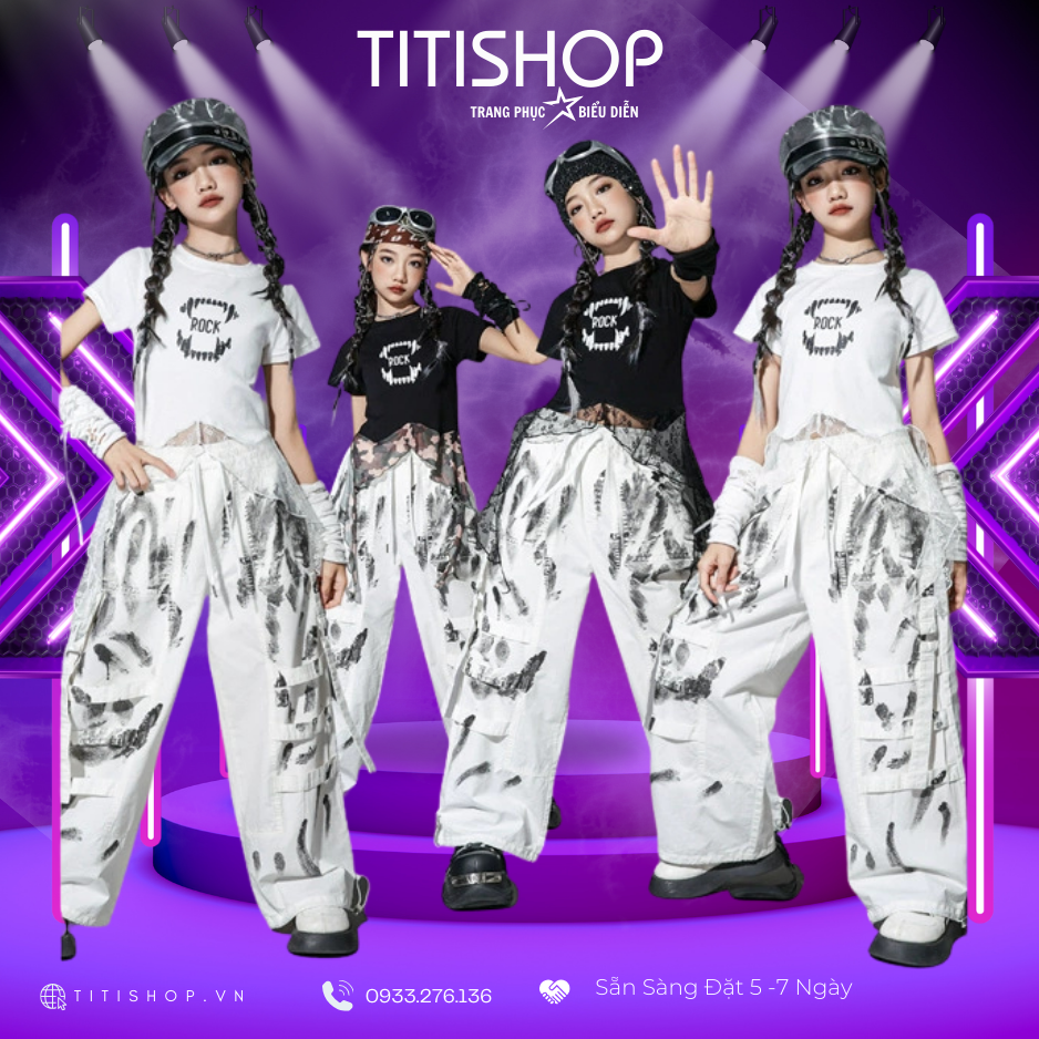 Sét Biểu Diễn Bé Gái Titishop ( Đặt 5-7 Ngày )