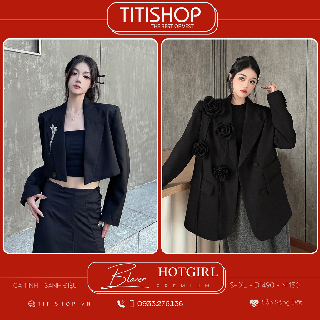 Áo Blazer Hotgirl  (S-XL)