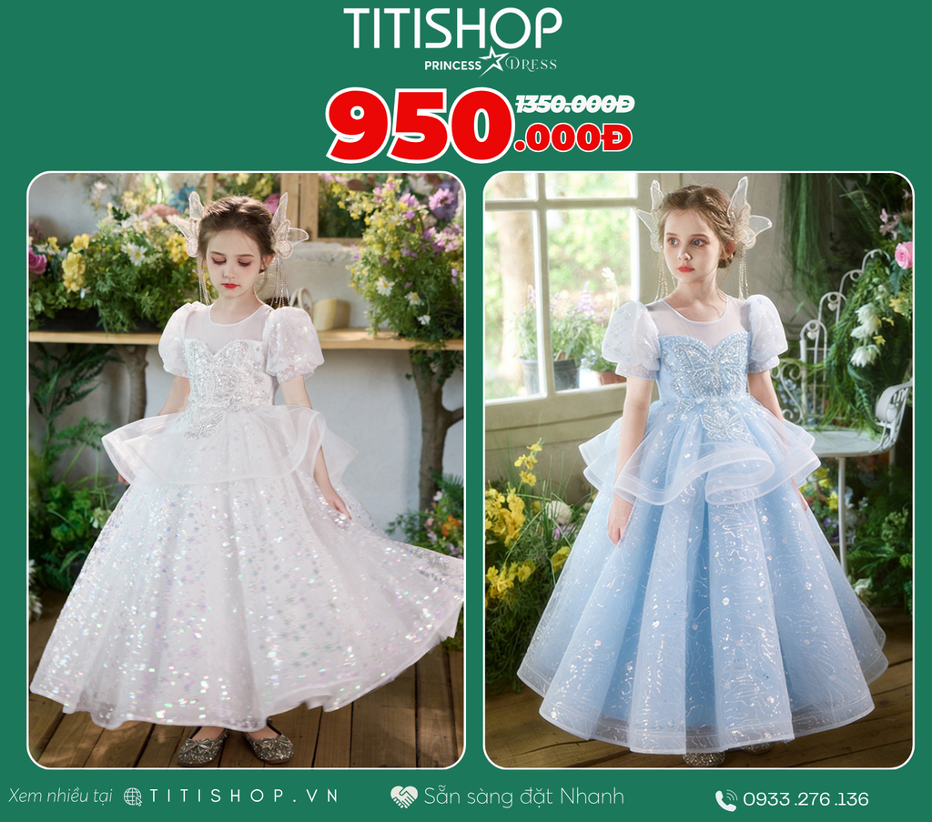 Đầm Công Chúa Titishop Tiết Kiệm
