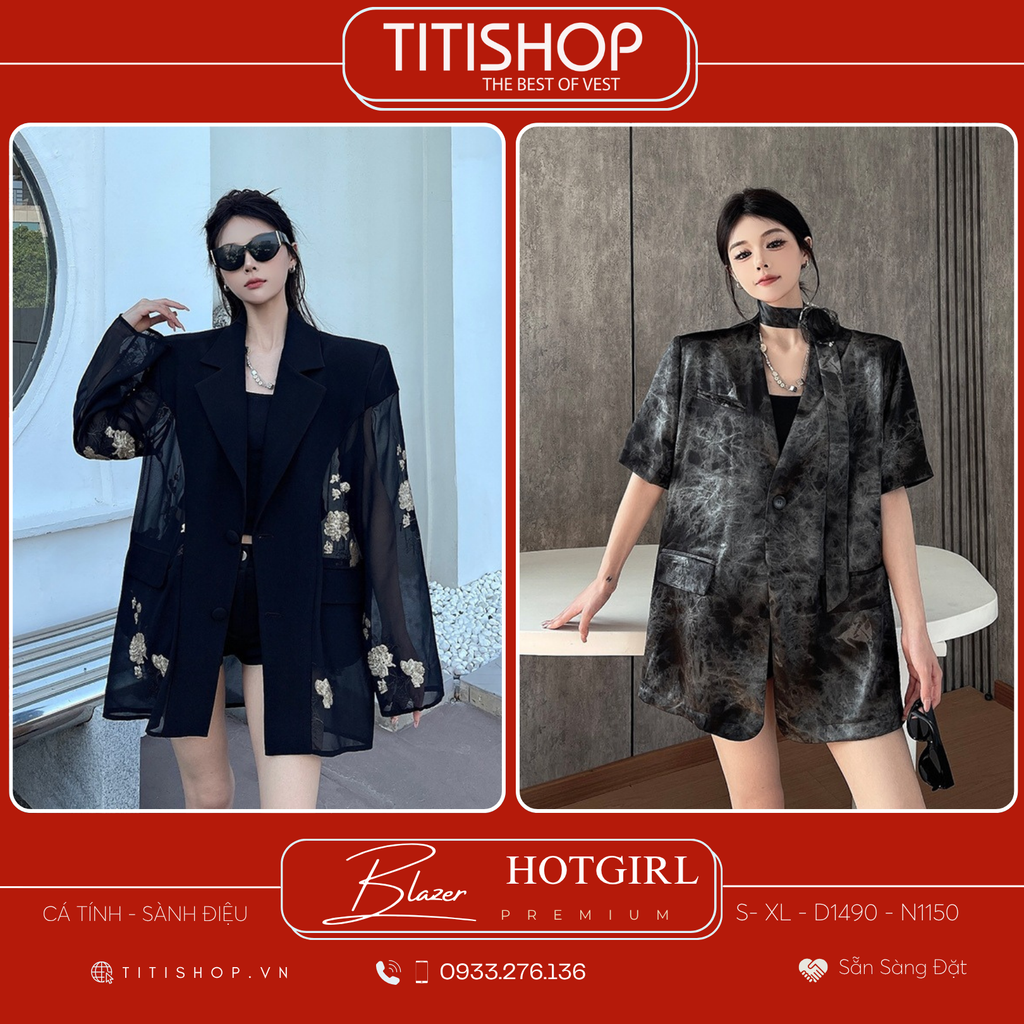 Áo Blazer Hotgirl  (S-XL)