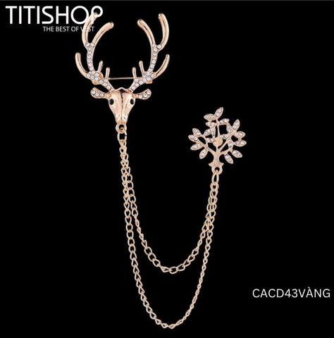 Cài Áo Vest Nam TITISHOP CACD43