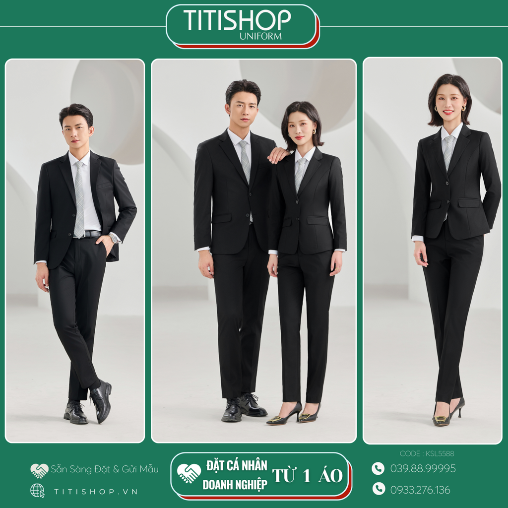 Đồng Phục Veston TITISHOP May Sẵn