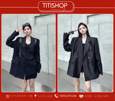 Áo Blazer Dáng Rộng TITISHOP  (S-XL)