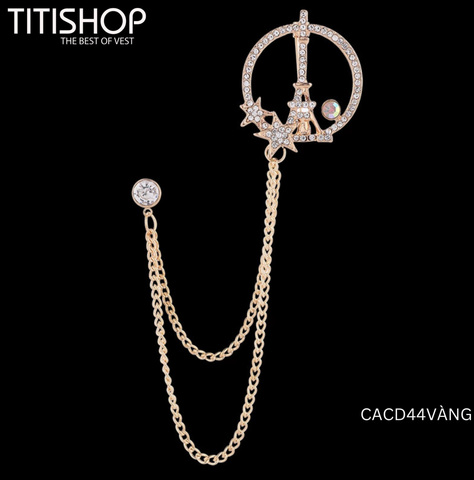 Cài Áo Vest Nam TITISHOP CACD44