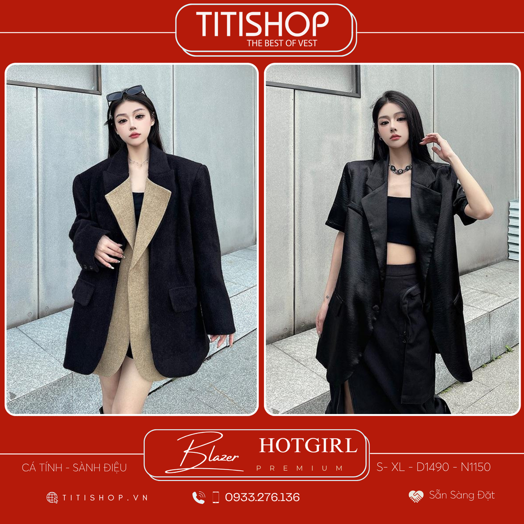 Áo Blazer Hotgirl  (S-XL)