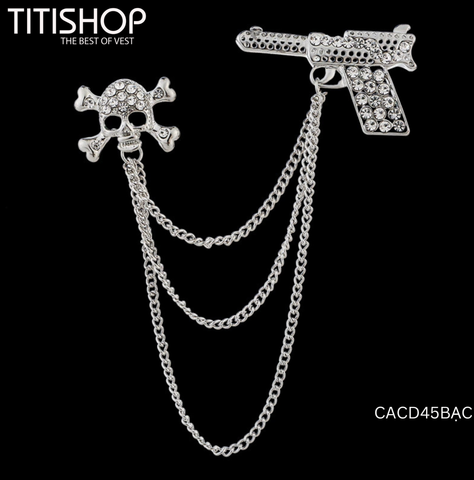 Cài Áo Vest Nam TITISHOP CACD45